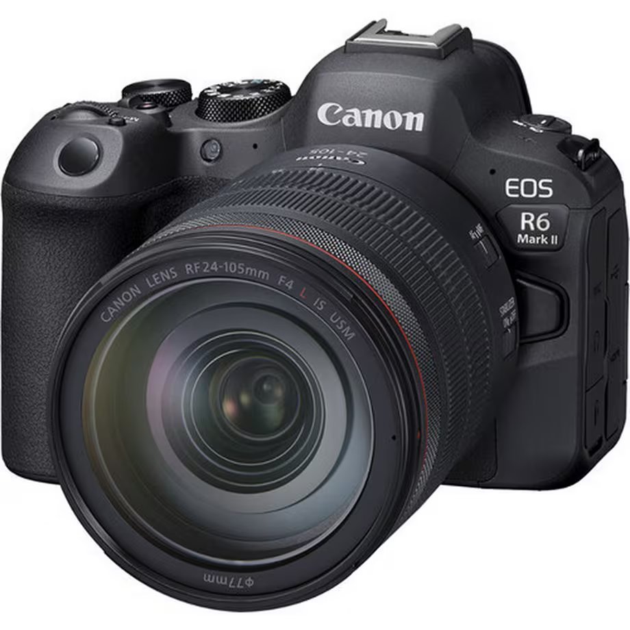 Canon EOS R6 II + RF 24-105mm F4L (avec adaptateur)