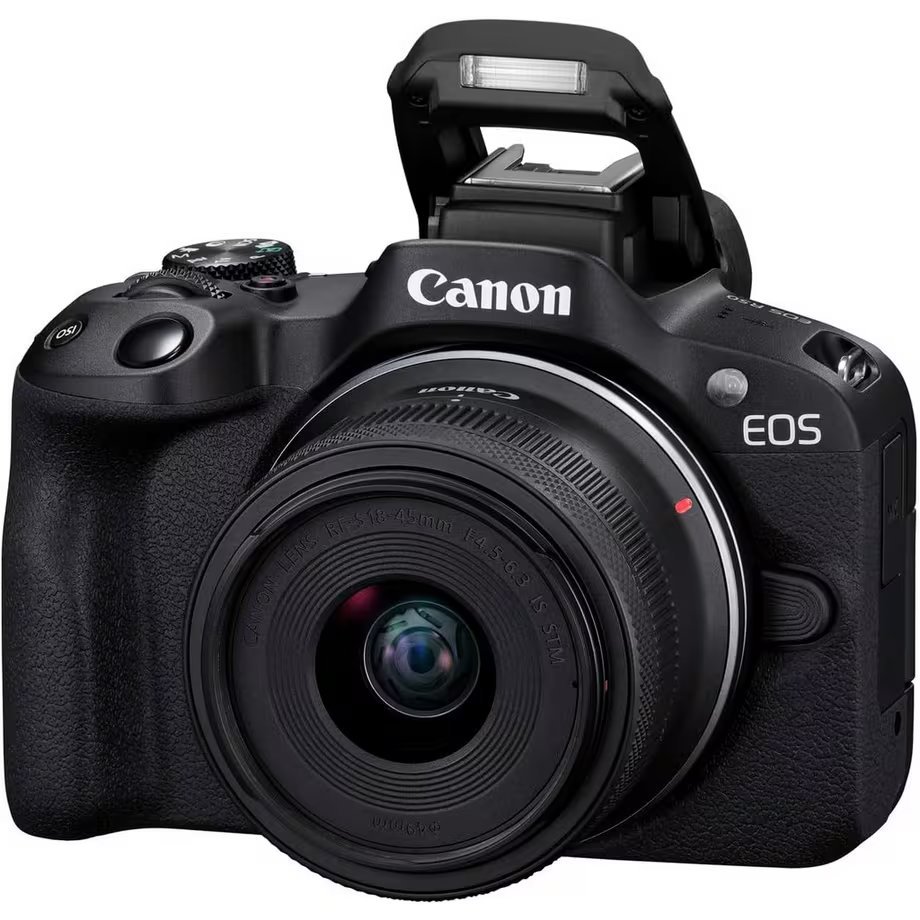 anon EOS R50 – Kit avec objectif RF-S 18–45 mm noir
