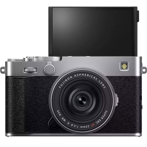 Appareil photo hybride Fujifilm X-E5 Argent + XF23mmF2.8 R WR – Image 2