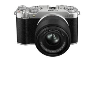 appareil-photo-hybride-fujifilm-x-m5-argent-objectif-15-45-mm
