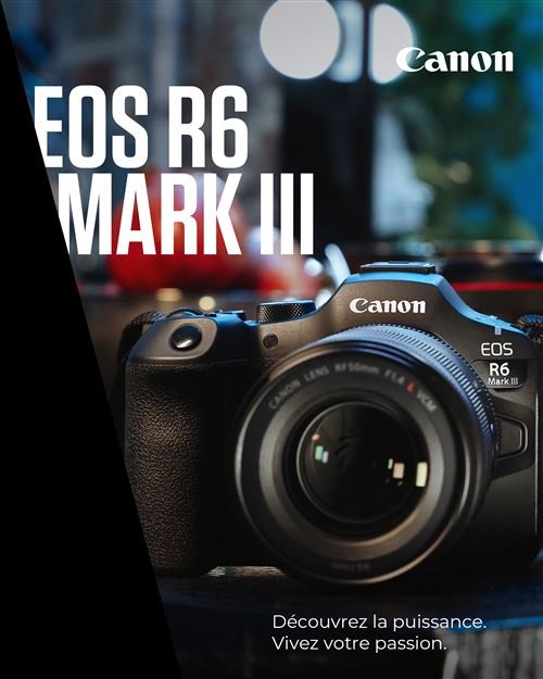 Kit Canon EOS R6 Mark III+ Objectif RF 24-105 mm – Image 2