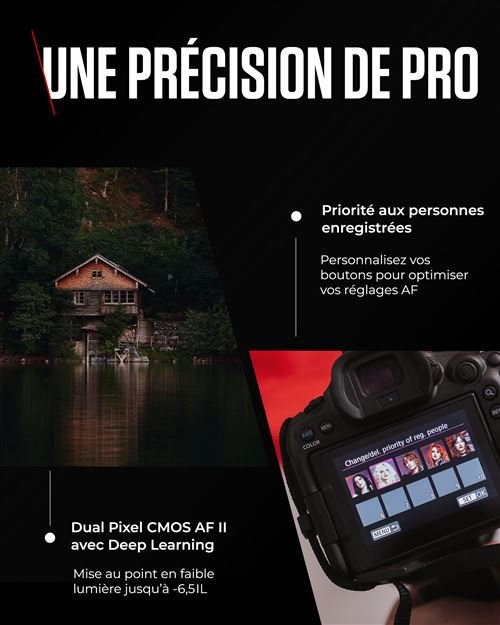 Kit Canon EOS R6 Mark III+ Objectif RF 24-105 mm – Image 4