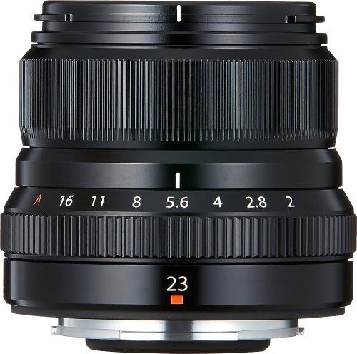 Objectif hybride Fujifilm XF 23mm f/2 R WR noir